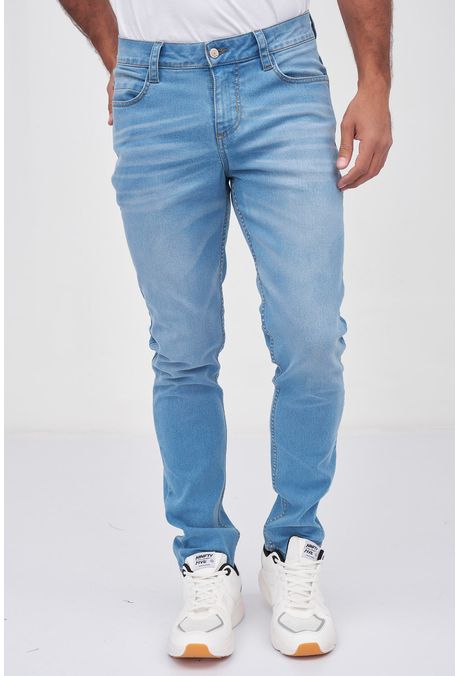 JEAN SKINNY QUEST COLOR AZUL MEDIO - quest
