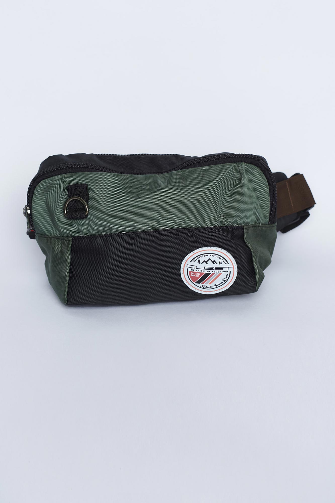 Canguro Casual Para Hombre Color Negro