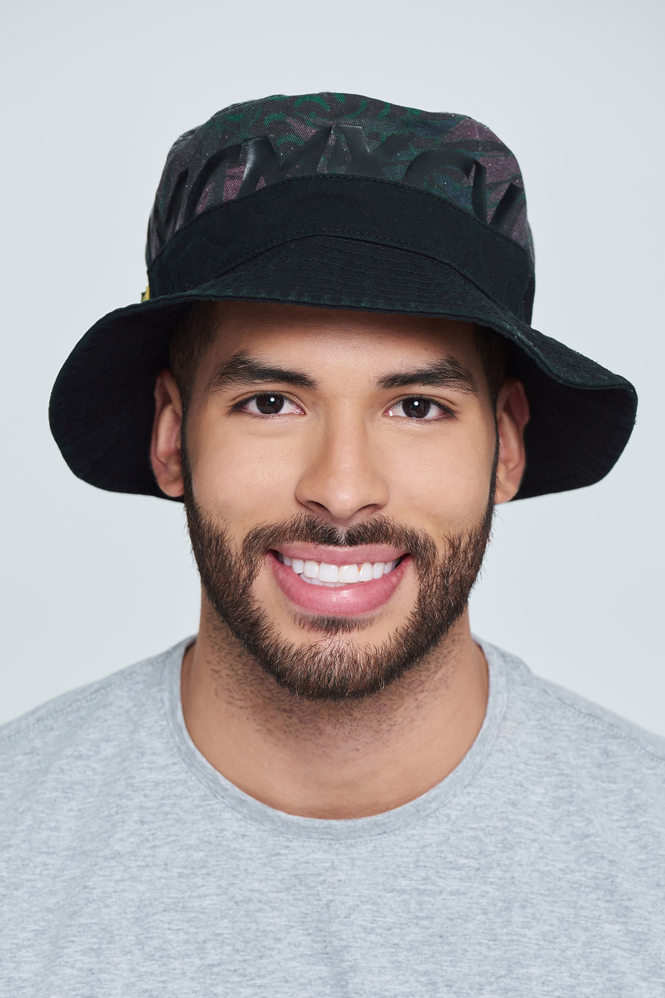 Gorra Bucket Color Negro Para Hombre