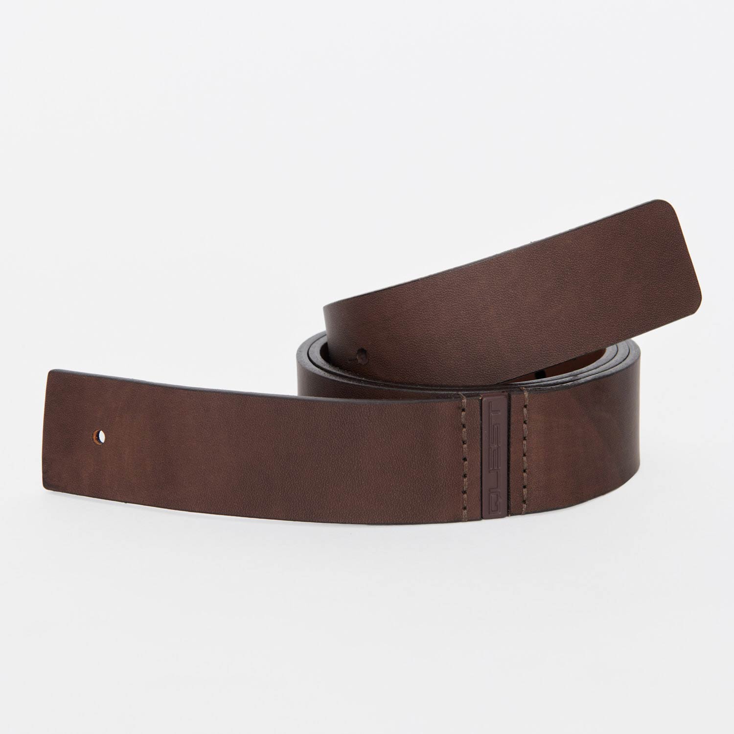 Correa Cuero Color Cafe Para Hombre