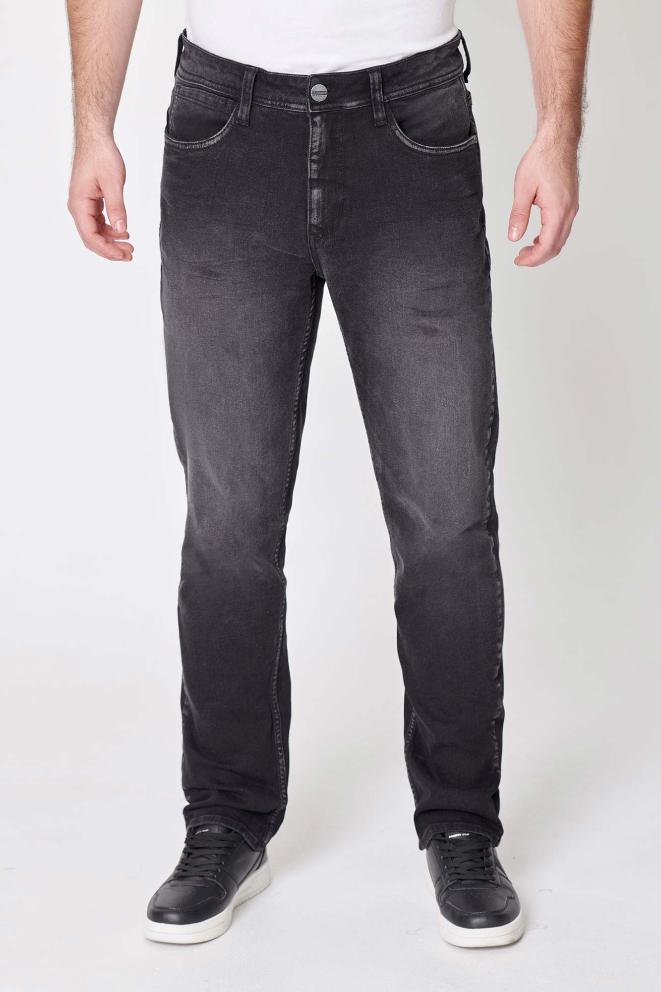 Jean Regular Color Negro Para Hombre