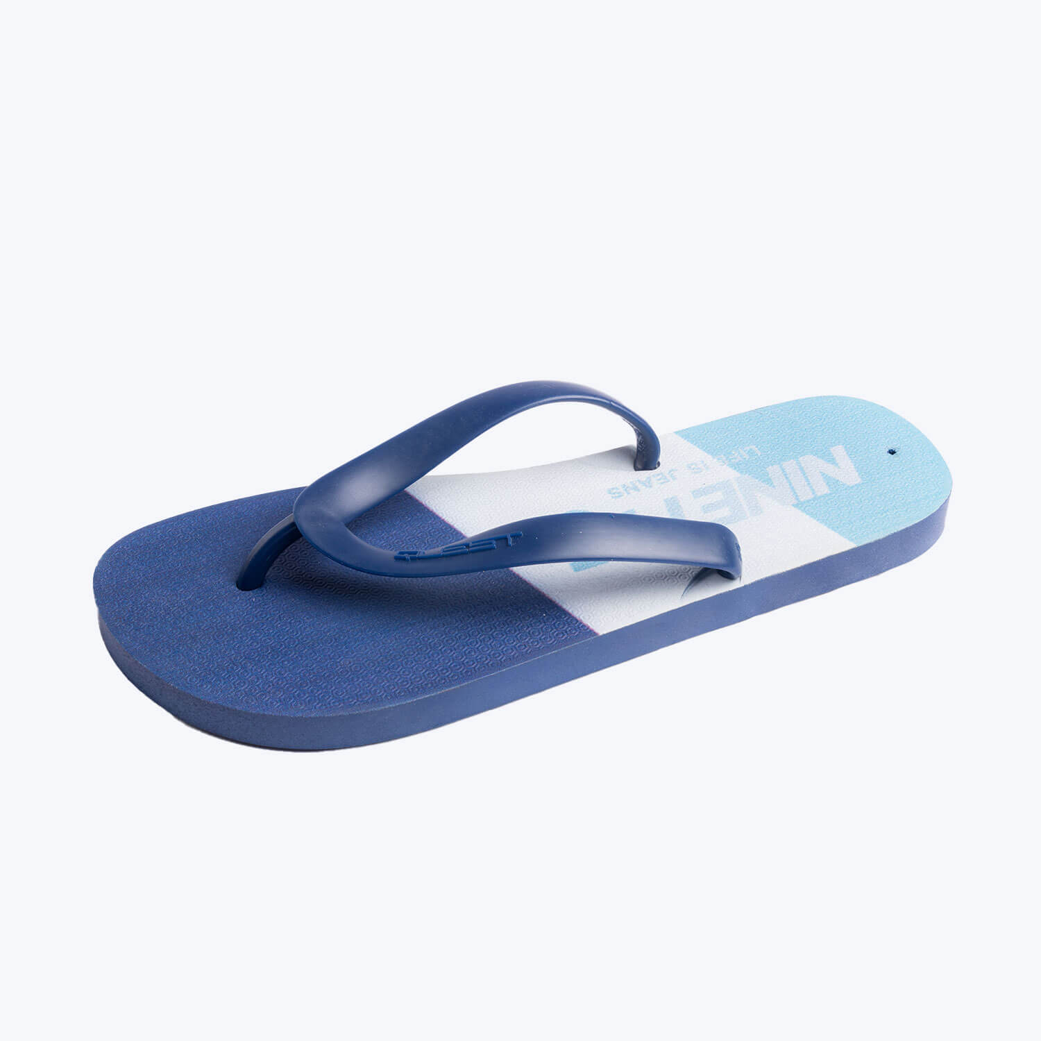 Sandalias Tres Puntadas Color Azul Noche Para Hombre