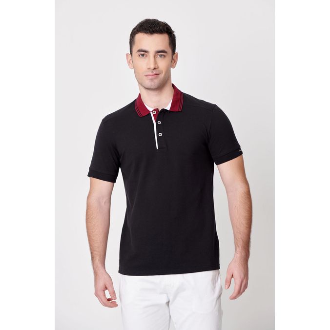 POLO TIPPING COLOR AZUL OSCURO PARA HOMBRE - quest