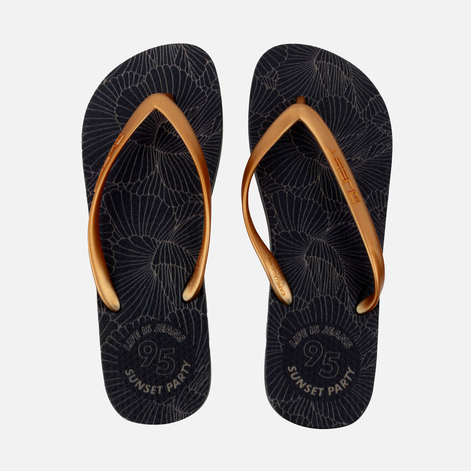 Sandalias Tres Puntadas Color Nugget Para Mujer