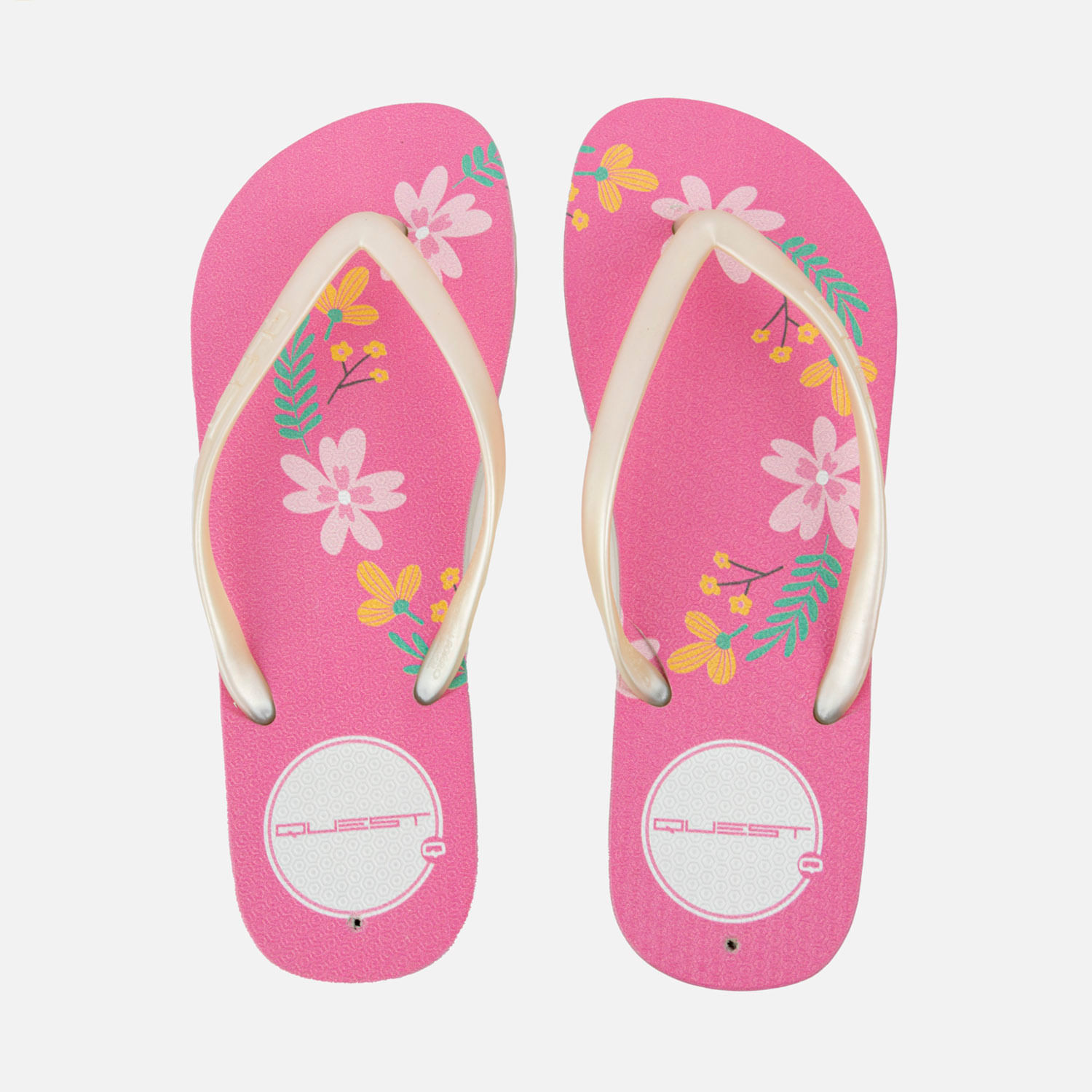 Sandalias Tres Puntadas Color Rosado Para Mujer