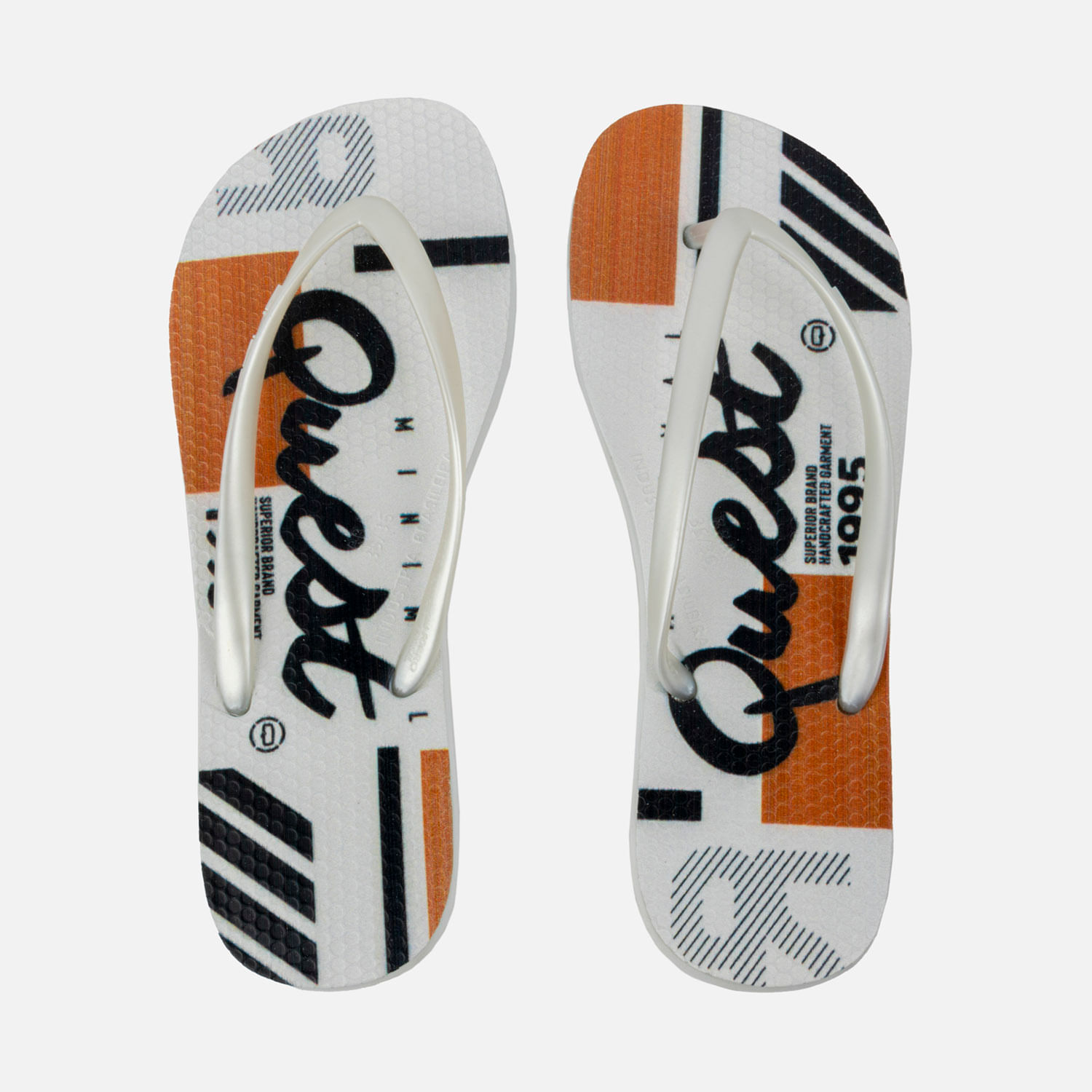 Sandalias Tres Puntadas Color Blanco Para Mujer