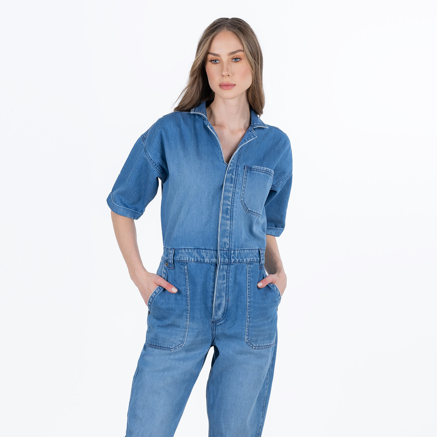 Fashion enterizos para dama en jeans