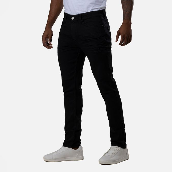 PANTALON CHINO COLOR NEGRO PARA HOMBRE - quest