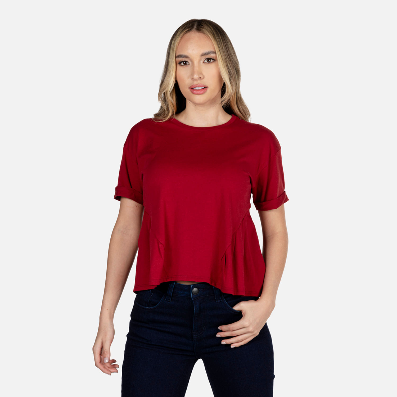 Sueter color vino online para mujer