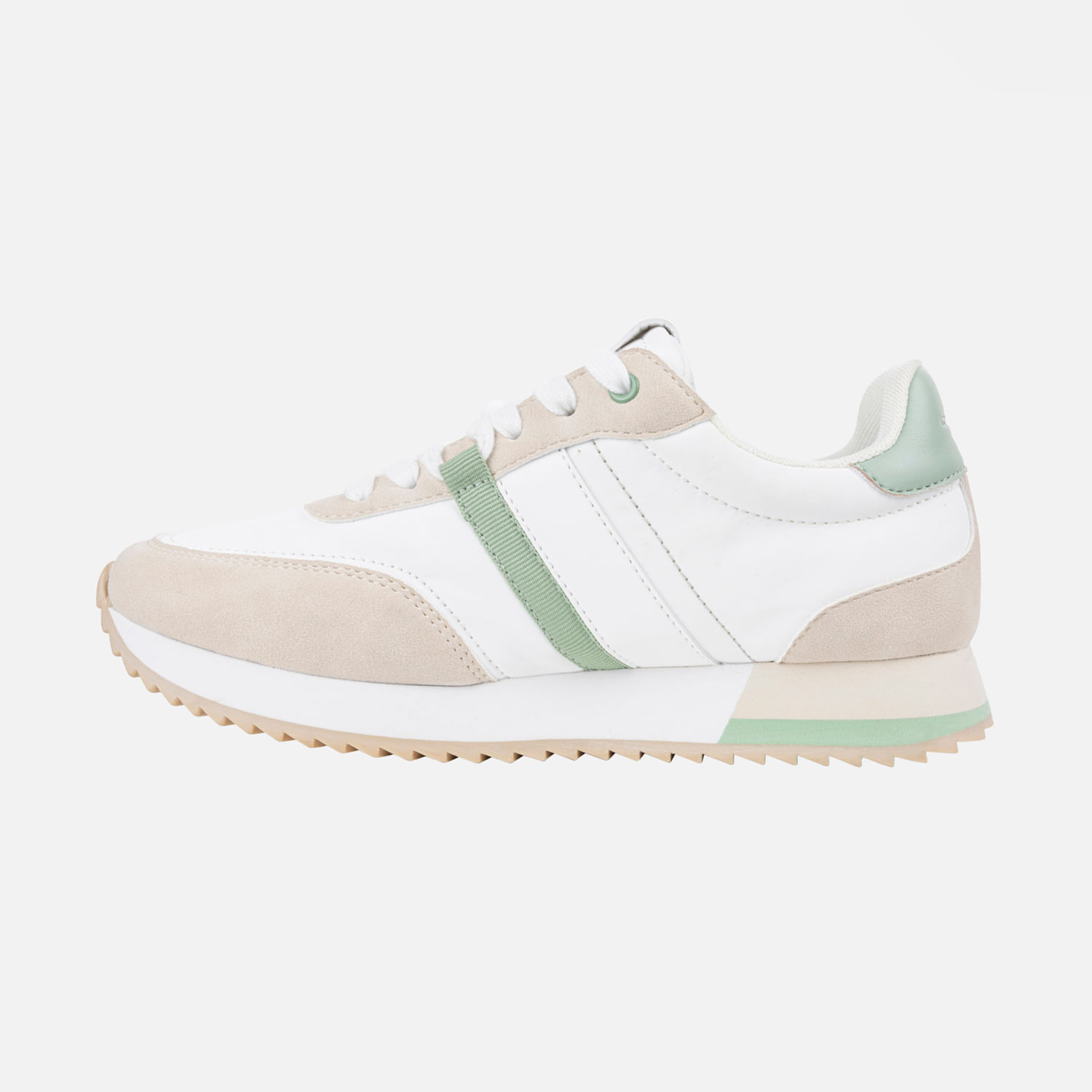 Zapatos Tenis Color Blanco Para Mujer