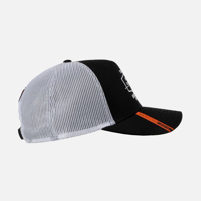 GORRA CAMIONERA COLOR NEGRO PARA HOMBRE - quest