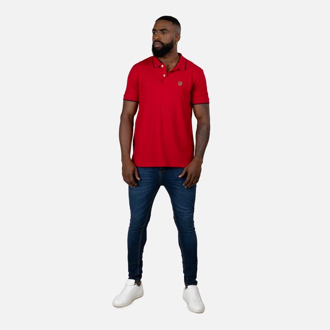  Napapijri Polo de manga corta para hombre con cuello y botones  Camiseta Artículo NP0A4F6D Gandy 2, 094 Rojo Viejo : Ropa, Zapatos y Joyería