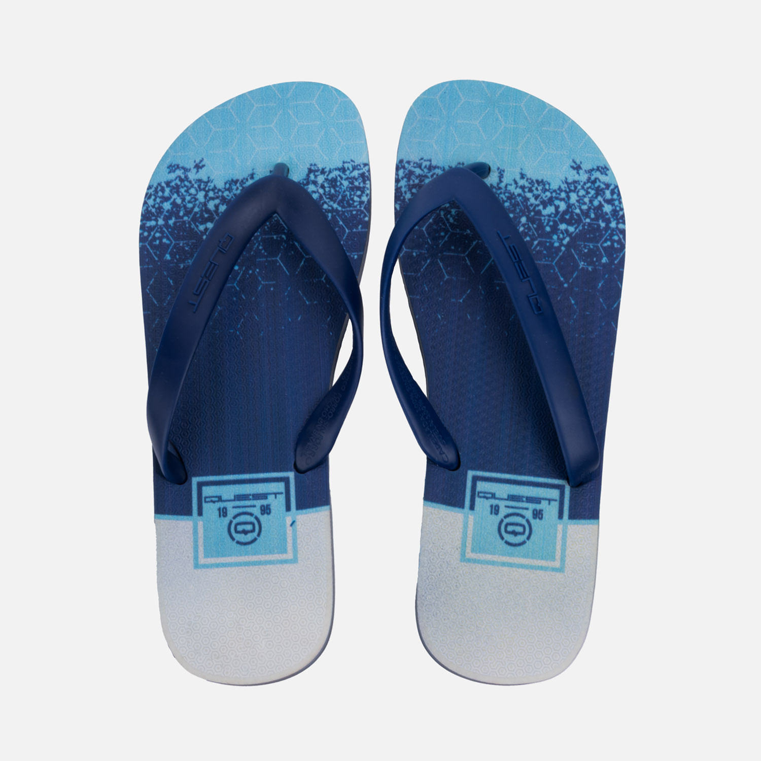 Sandalias Tres Puntadas Color Azul Noche Para Hombre