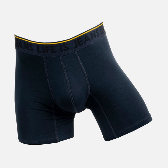 Ropa Interior Boxer Color Azul Oscuro Para Hombre