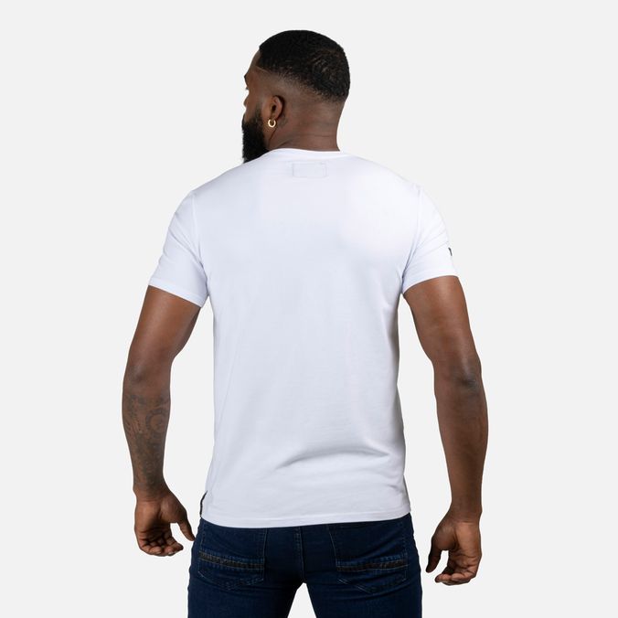 Camisetas Manga Corta Hombre  Confort para ti en Punto Blanco