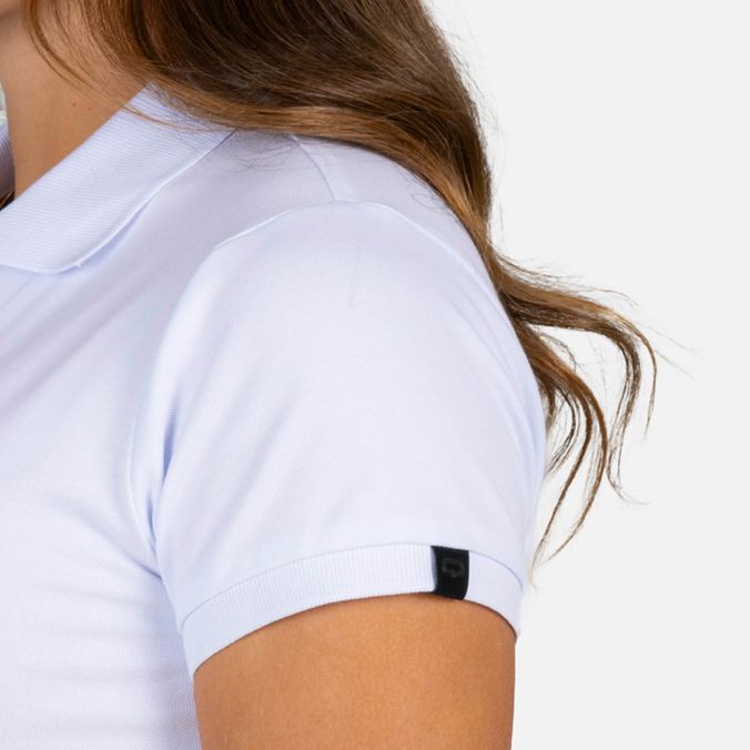 POLO SLIM COLOR BLANCO OPTICO PARA HOMBRE - quest