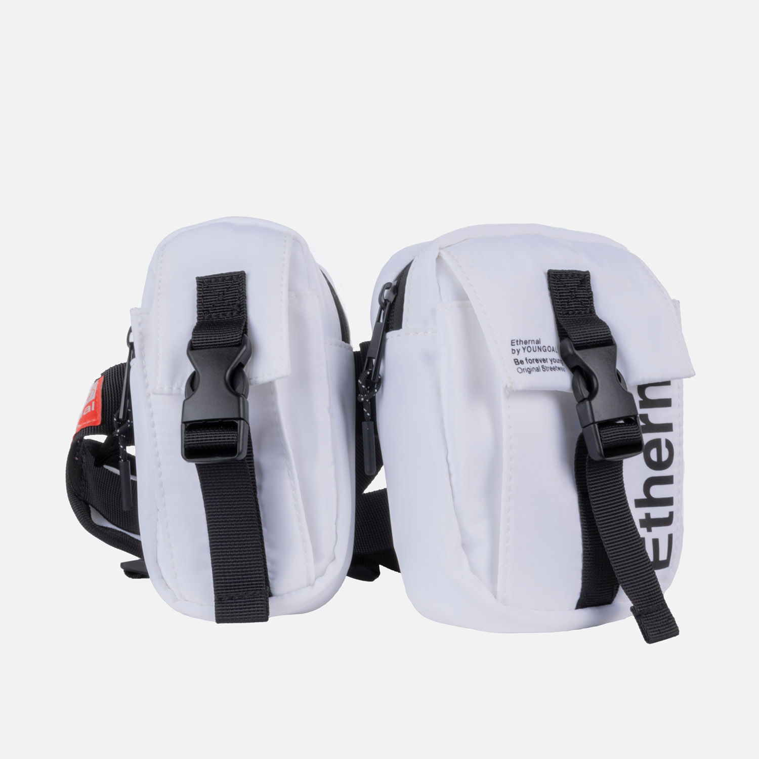 Canguro Casual Color Blanco Para Hombre