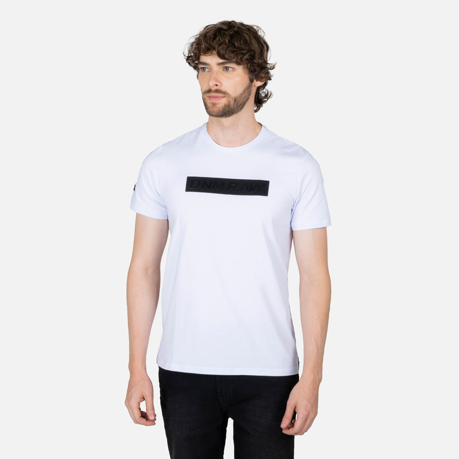 Camiseta Premium Manga Corta Color Blanco Para Hombre