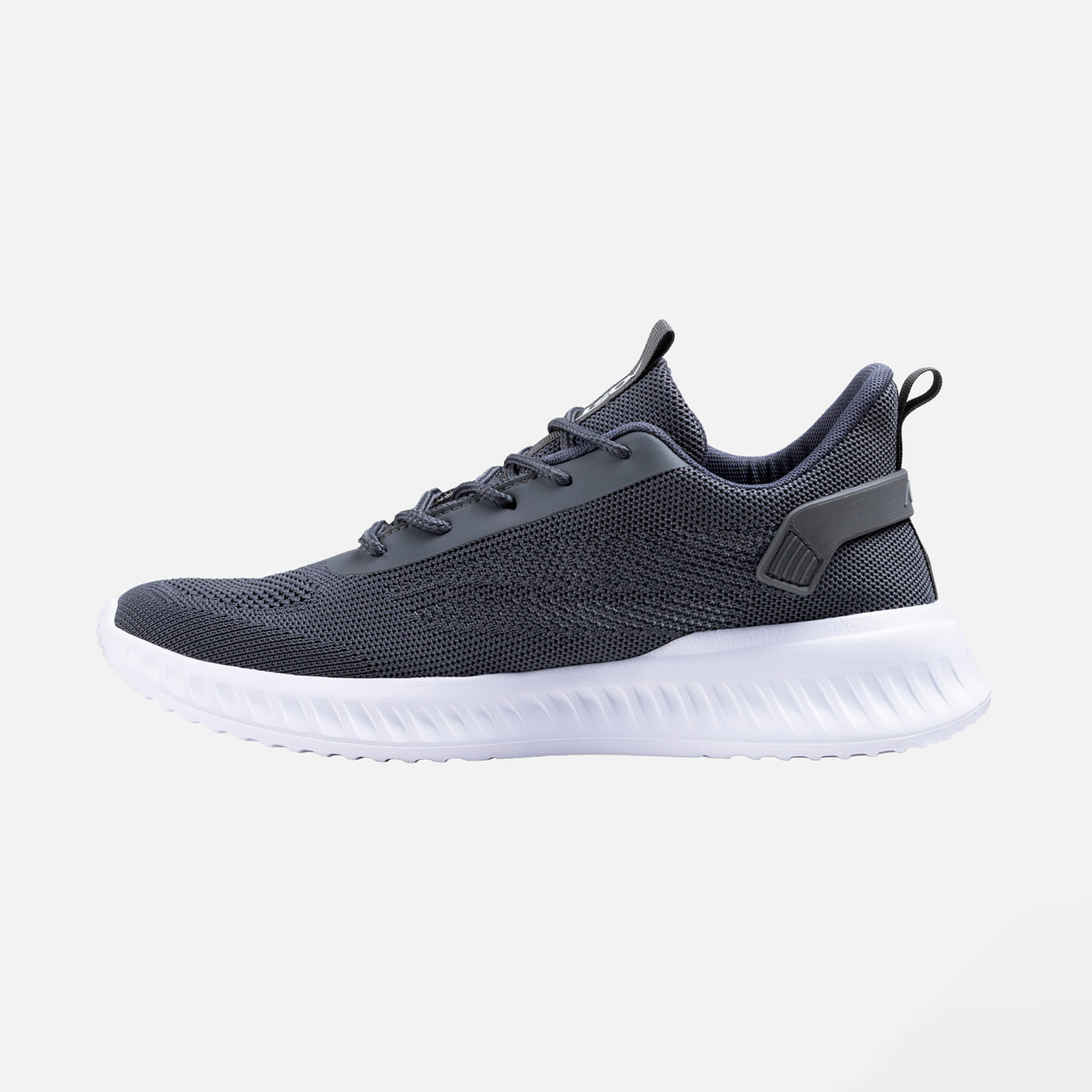 Zapatos Deportivo Color Gris Oscuro Para Hombre