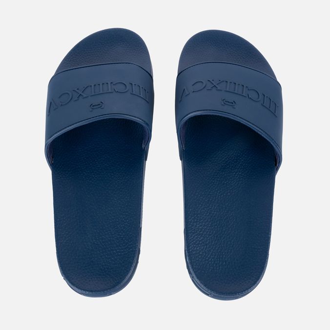 Sandalias Tipo Pala Color Azul Oscuro Para Hombre