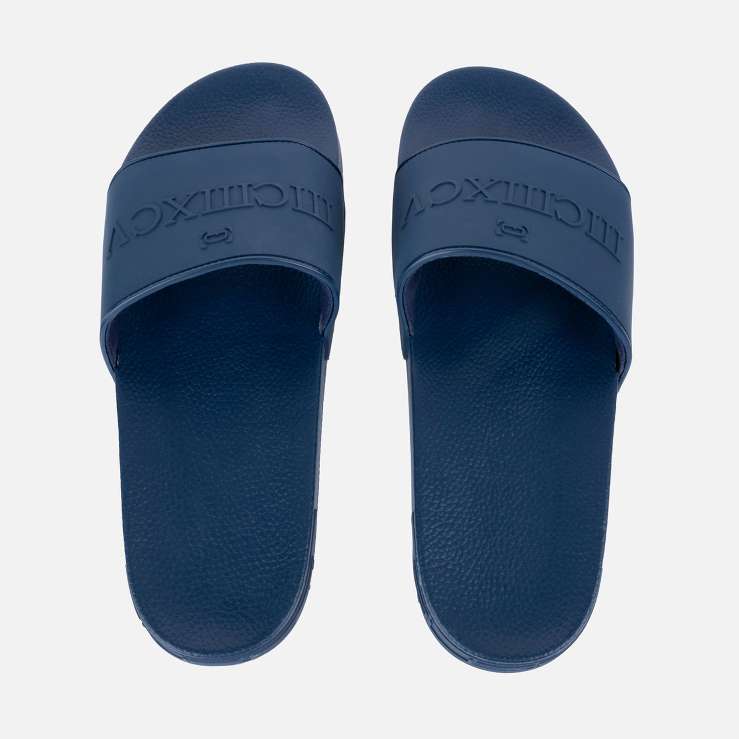 Sandalias Tipo Pala Color Azul Oscuro Para Hombre