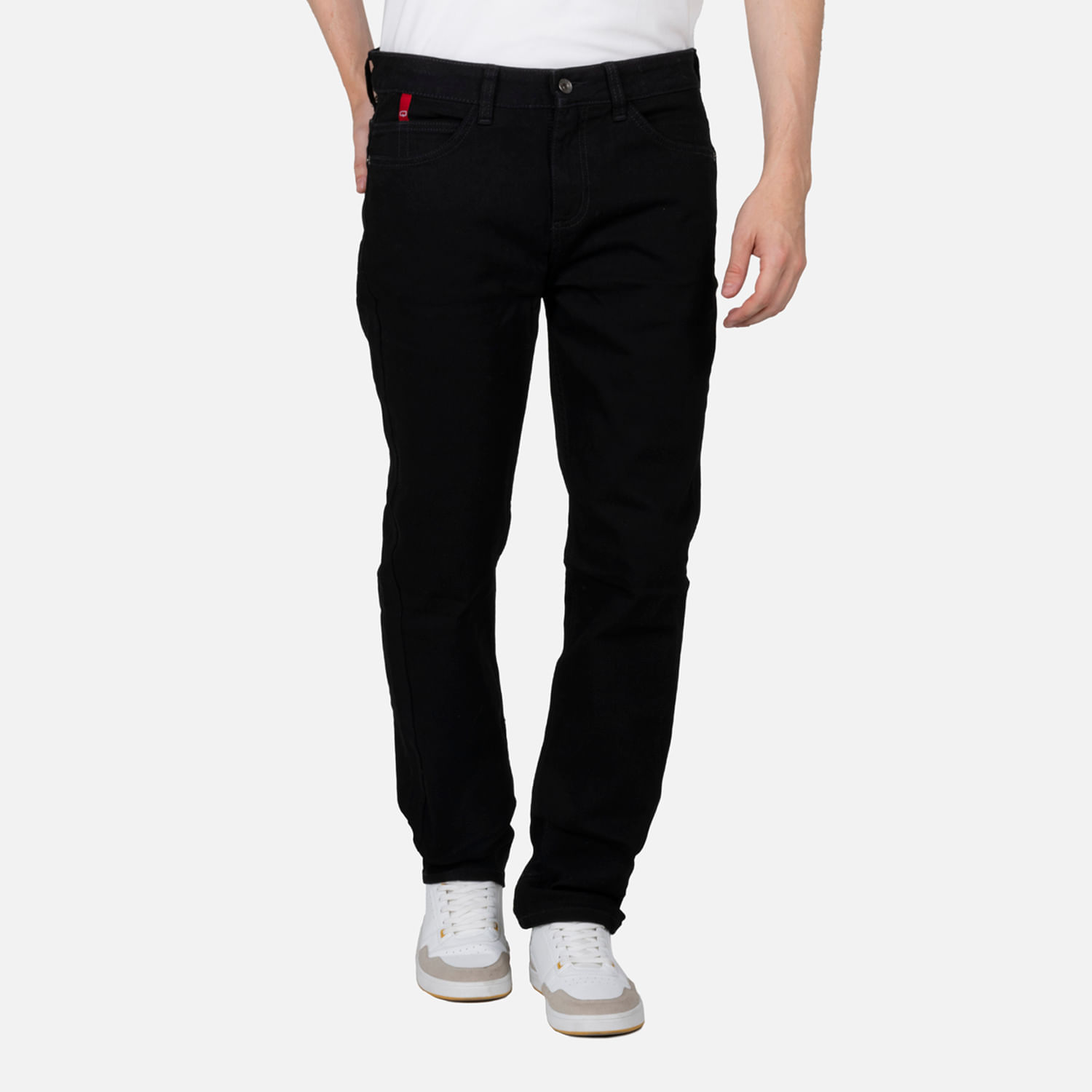 Jean Regular Color Negro negro Para Hombre