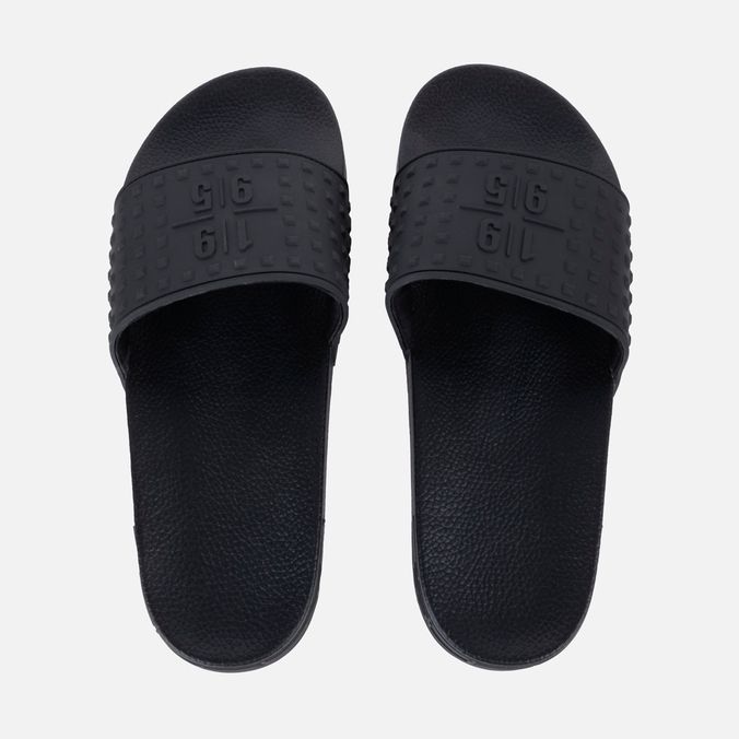 Sandalias Tipo Pala Color Negro Para Hombre