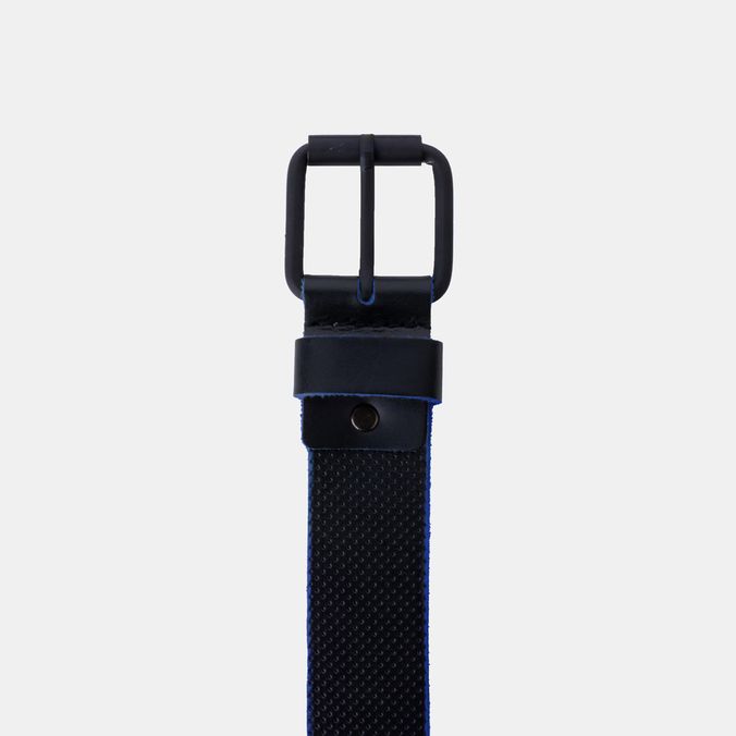 Correa Cuero Color Negro Para Hombre