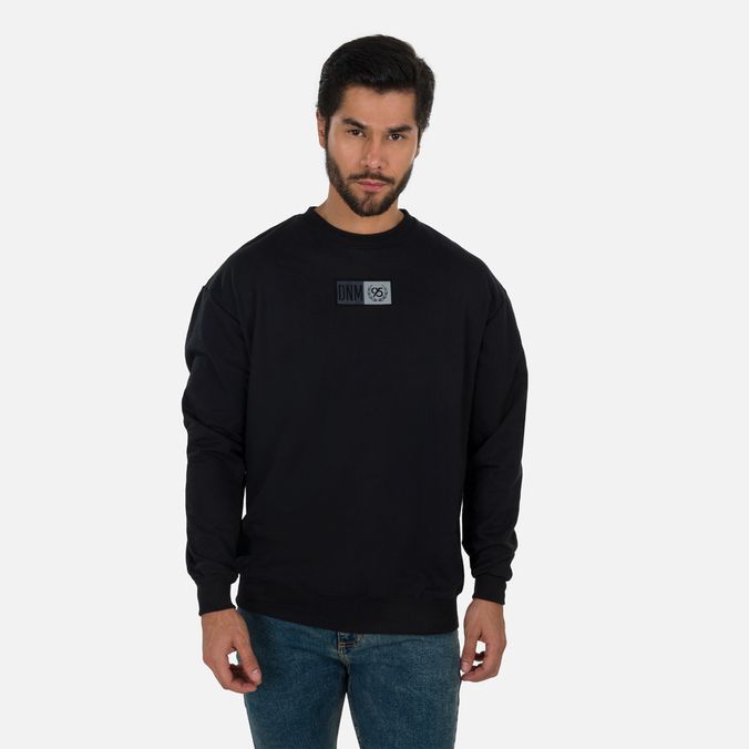 Buzo Cerrado Color Negro Para Hombre