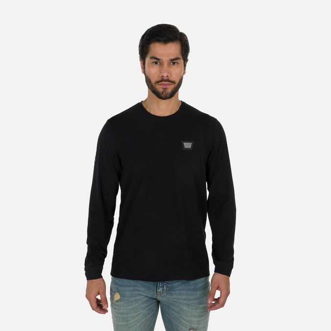 Camiseta Premium Manga Corta Color Negro Para Hombre