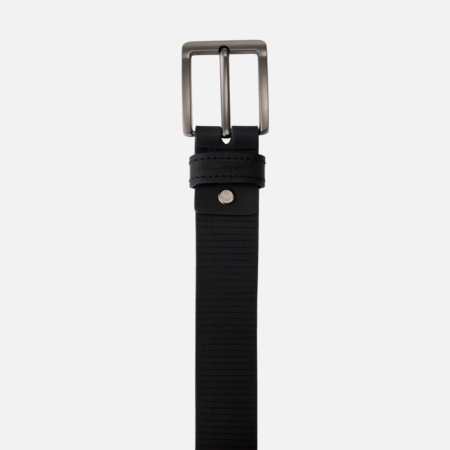 Correa Cuero Color Negro Para Hombre