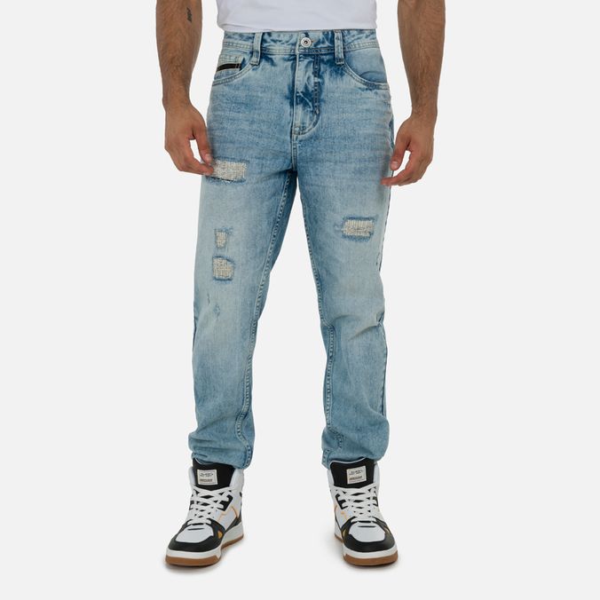 Jean Regular Color Azul Oscuro Para Hombre
