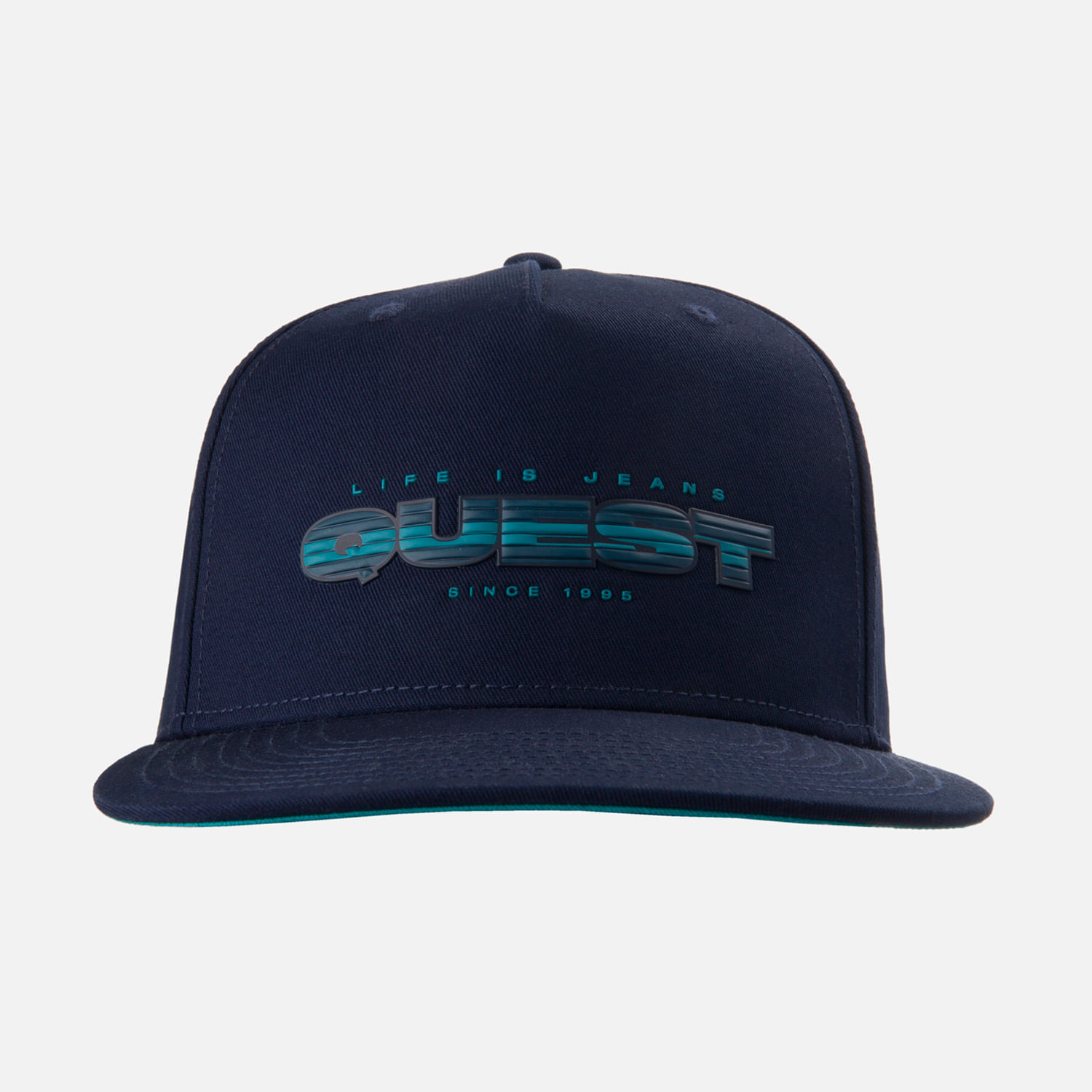 Gorra Plana Color Azul Oscuro Para Hombre