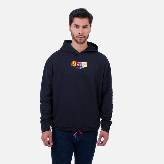 Buzo Cerrado Color Negro Para Hombre