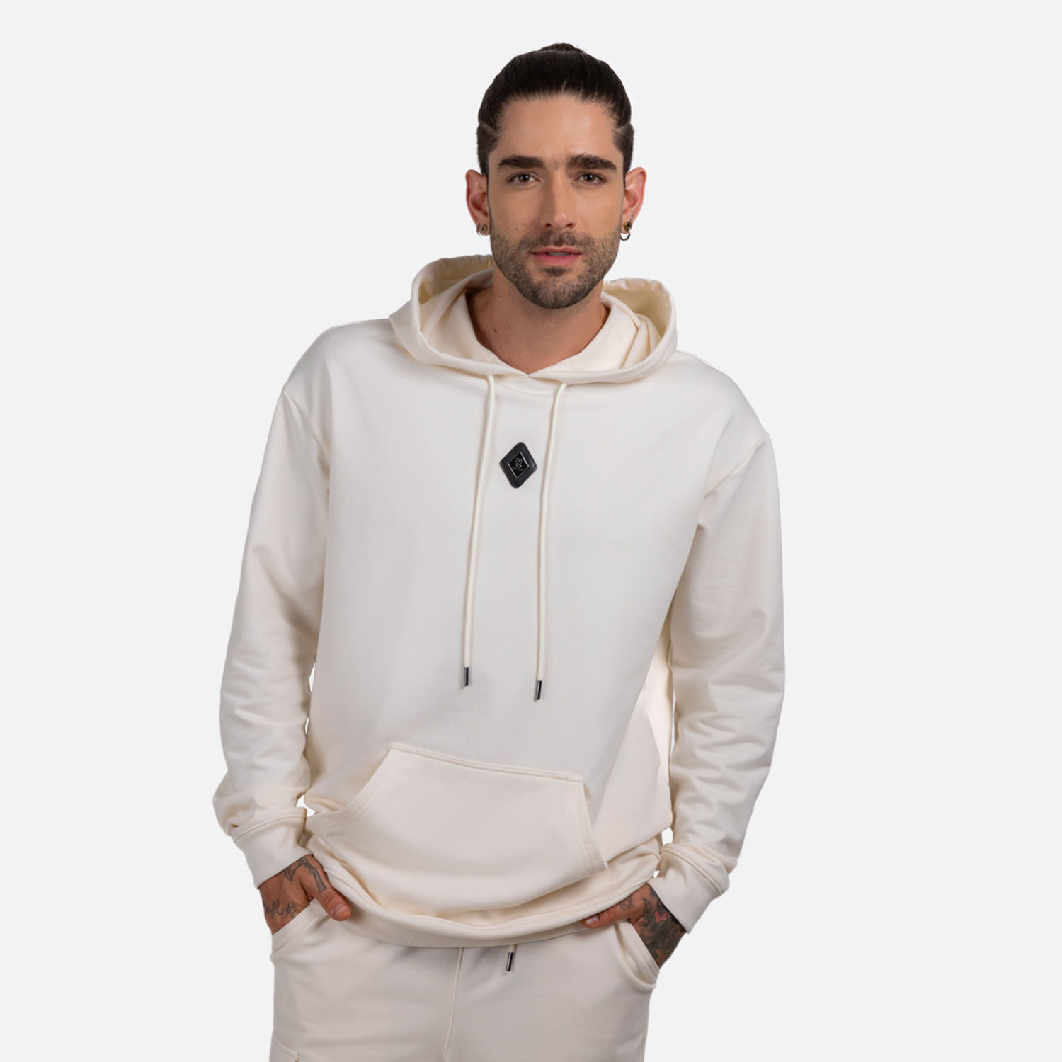 Buzo Cerrado Color Ivory Para Hombre