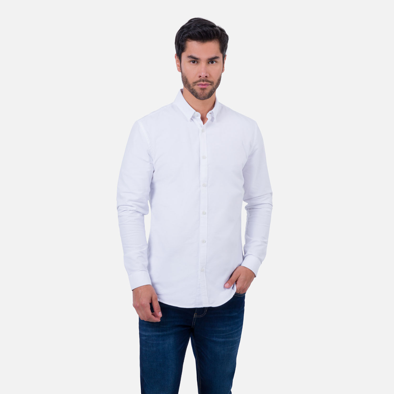 Camisas blancas manga larga para hombre Variedad y estilo QUEST QUEST