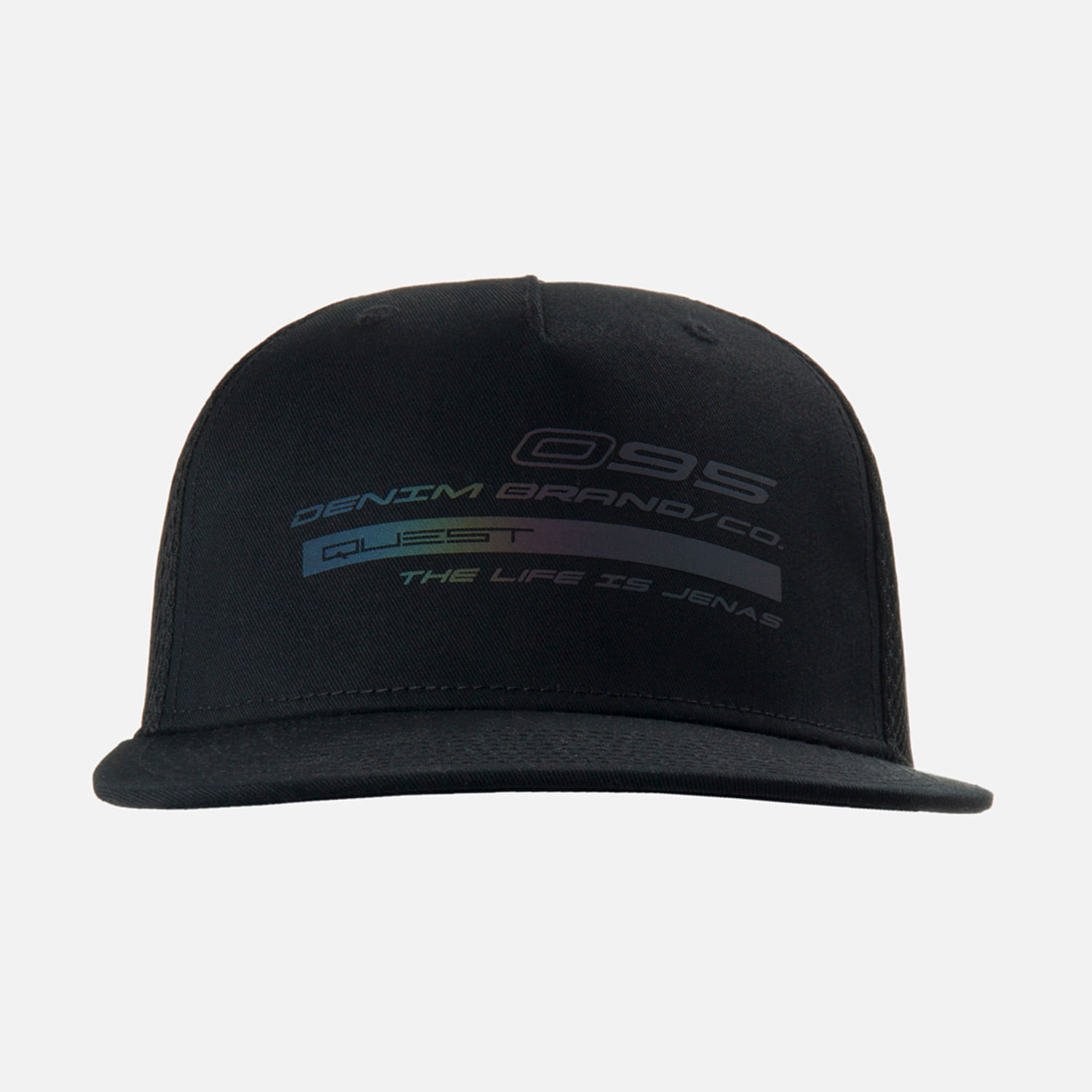 Gorra Plana Color Negro Para Hombre