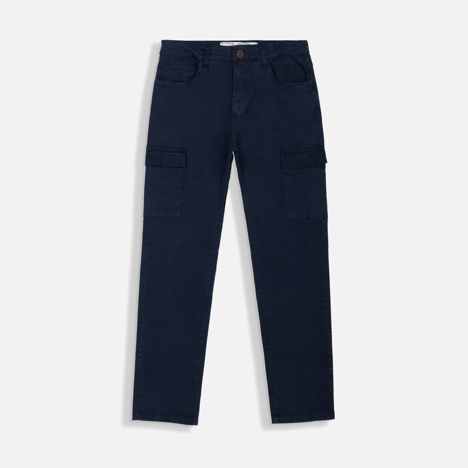Pantalon 5 Bolsillos Color Azul Oscuro Para Hombre