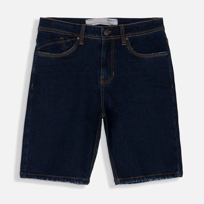 Bermuda 5 Bolsillos Color Azul Industry Para Hombre