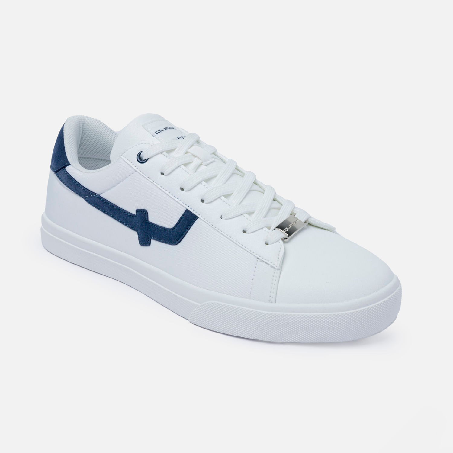 Zapatos Casual Color Blanco Blanco Para Hombre