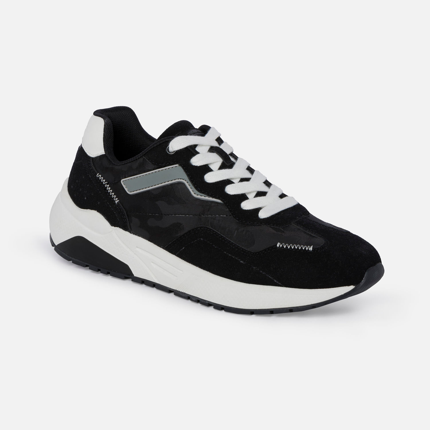 Zapatos Tenis Color Negro Para Hombre