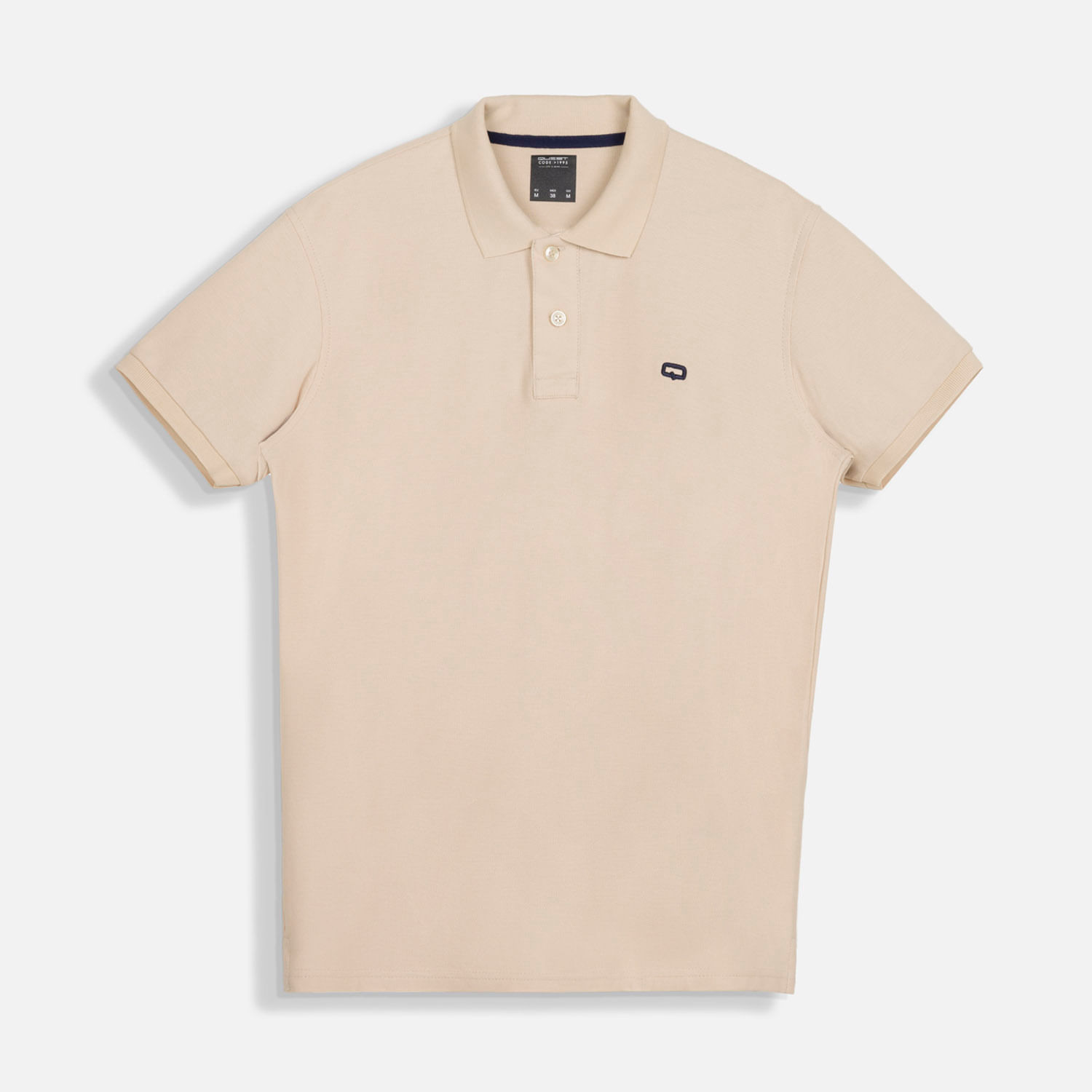 Polo Slim Color Avena Para Hombre