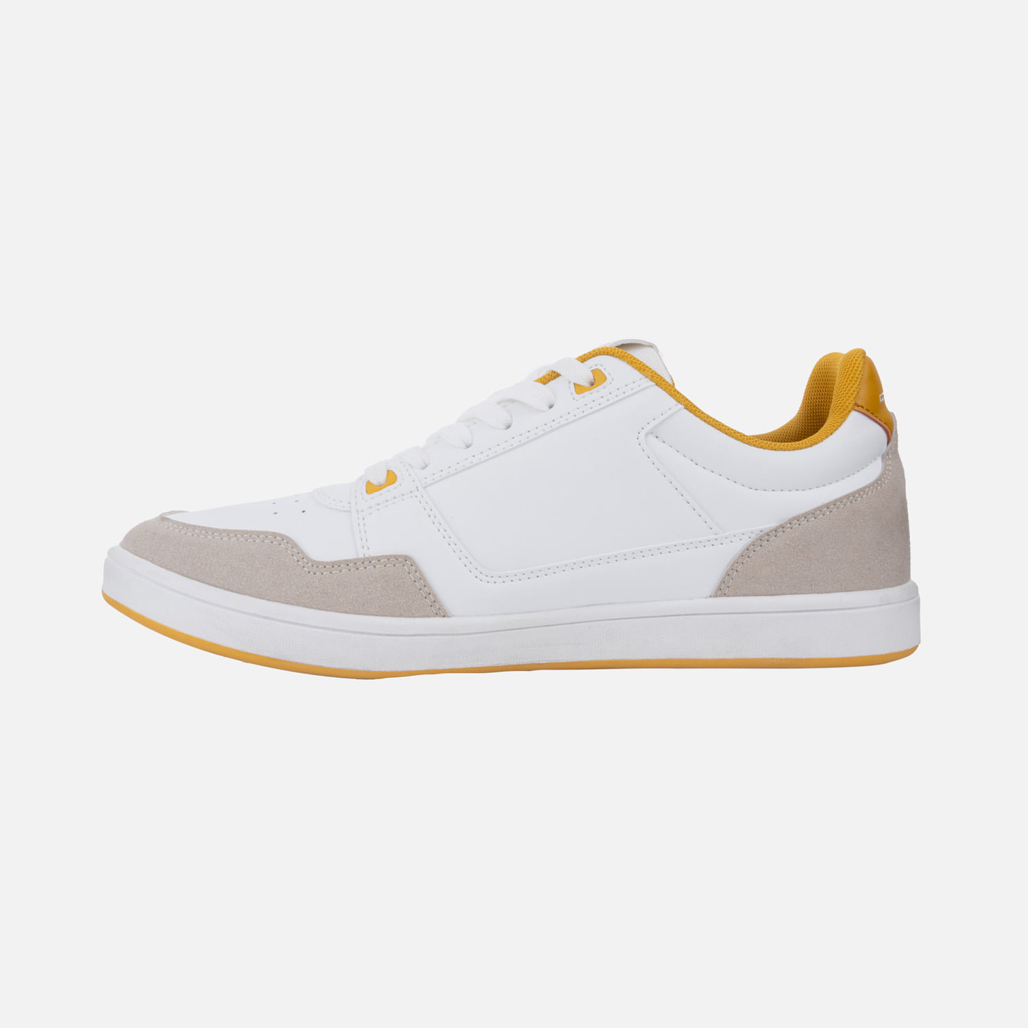 Zapatos Tenis Color Blanco Blanco Para Hombre