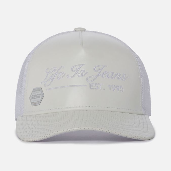 Gorra Camionera Color Blanco Para Hombre