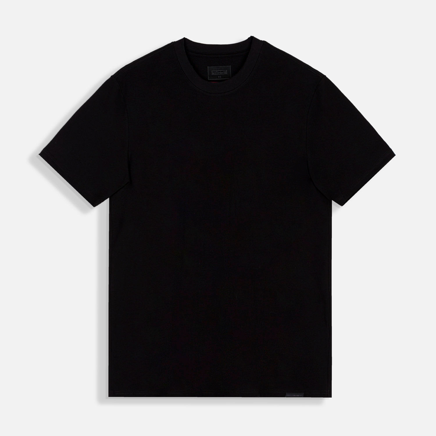 Camiseta Premium Manga Corta Color Negro Para Hombre