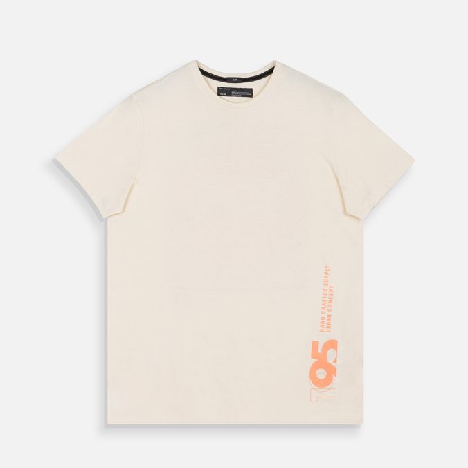 Camiseta Estampado Localizado Color Whitecap Gray Para Hombre
