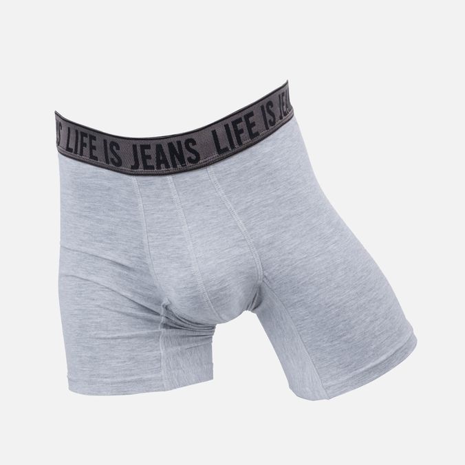Ropa Interior Boxer Color Gris Jaspe Para Hombre