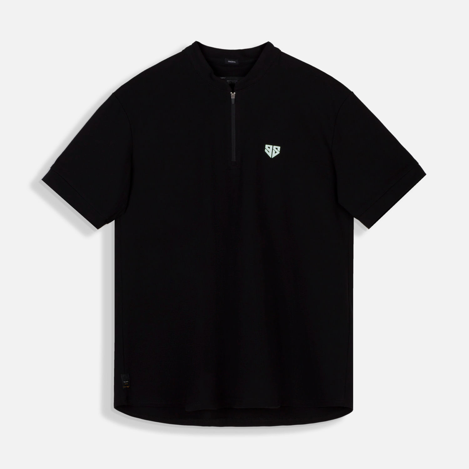 Polo Manga Corta Color Negro Para Hombre