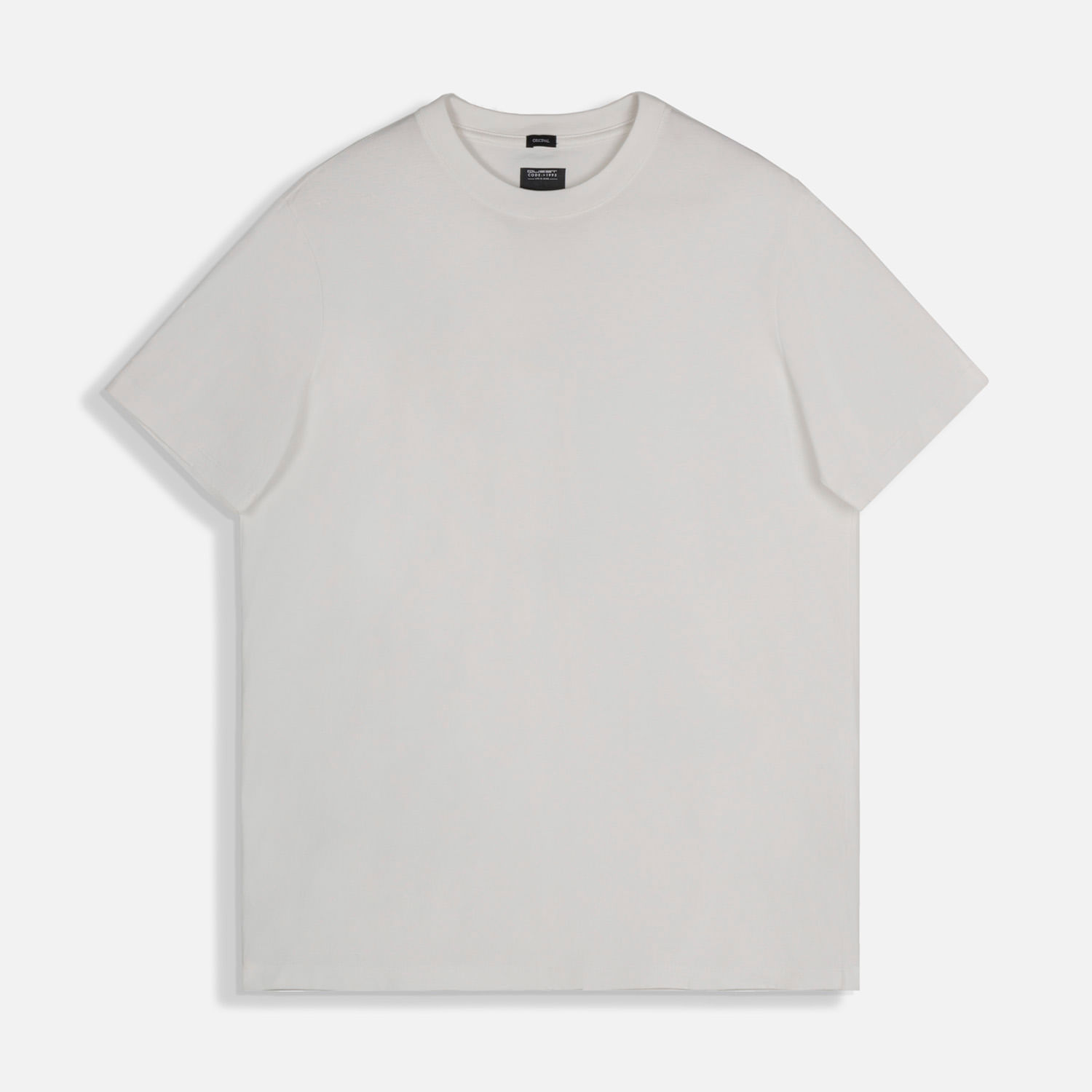 Camiseta Manga Corta Color Crudo Para Hombre