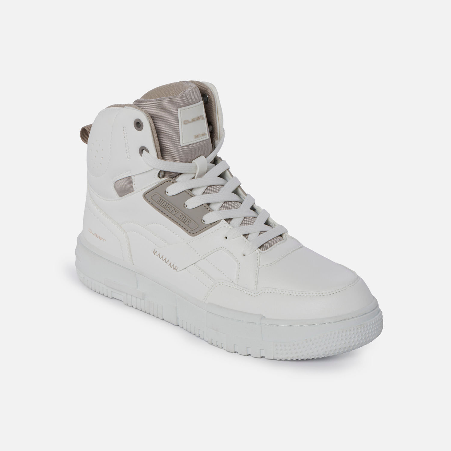 Zapatos Botas Color Blanco Blanco Para Hombre